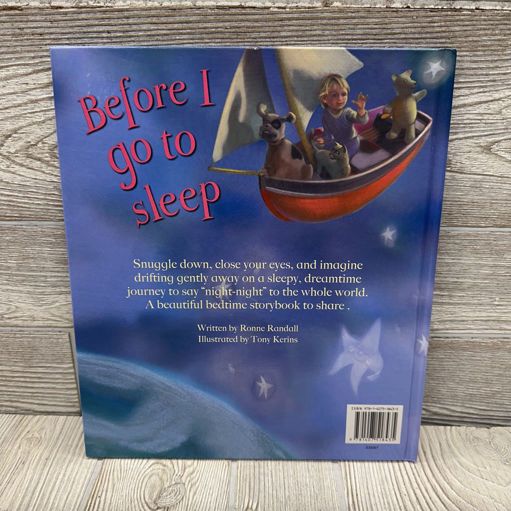 Before I Go To Sleep Hardcover Book