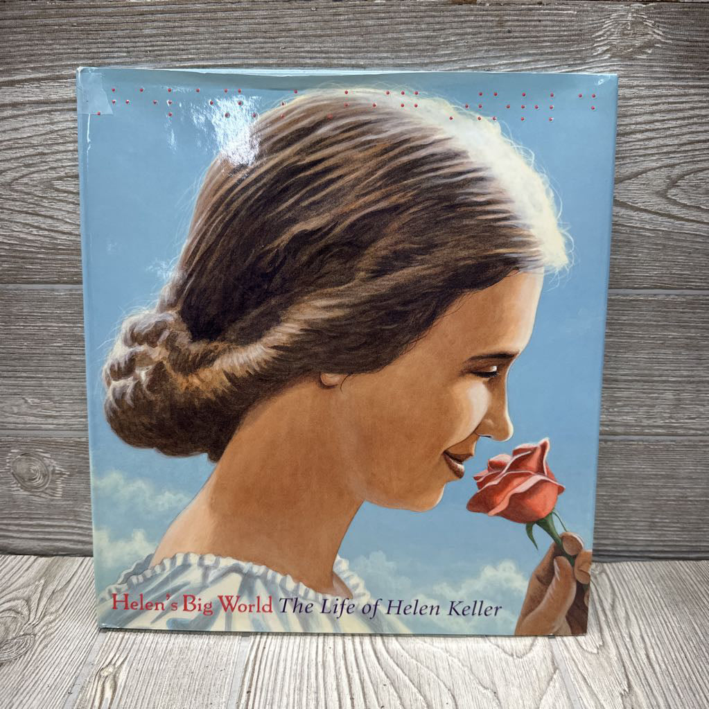 Helen's Big World The Life Of Helen Keller Hardcover Book*