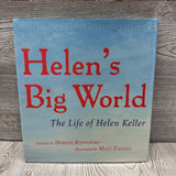 Helen's Big World The Life Of Helen Keller Hardcover Book*