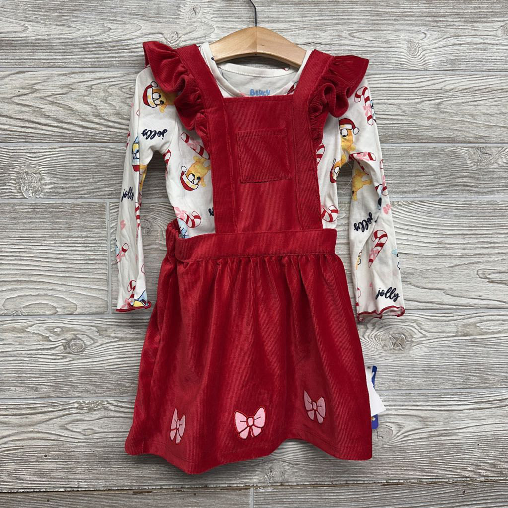 NEW Ribbed Jumper & Character LS Shirt 4t