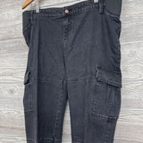 NEW Side Panel 90's Straight Cargo Jeans 8/Medium