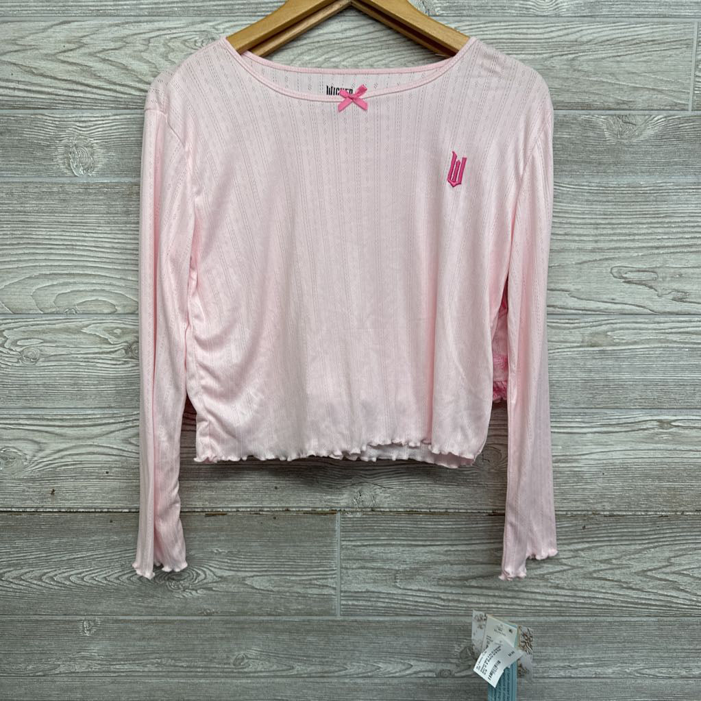 NEW 2 Pc Pj Pointelle Shirt W & Shorts 14-16