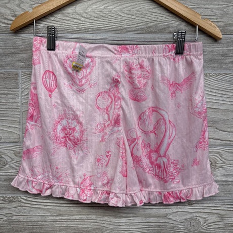 NEW 2 Pc Pj Pointelle Shirt W & Shorts 14-16