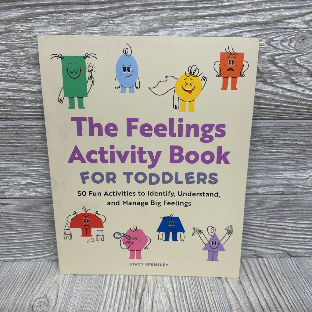 The Feelings Activity Book For Toddlers Paperback Book