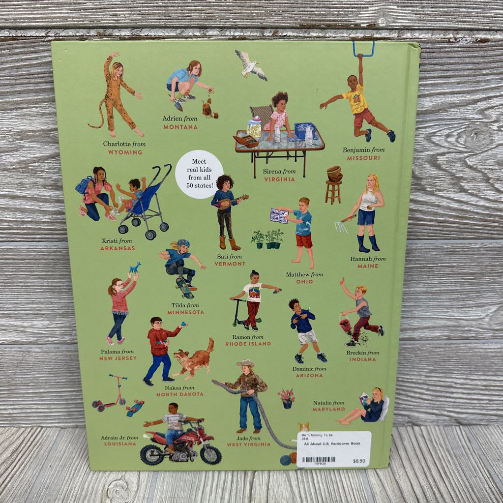 All About U.S. Hardcover Book