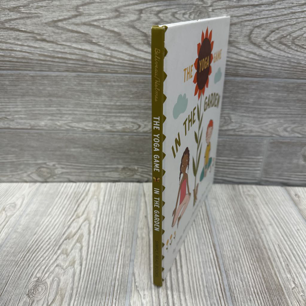 The Yoga Game In The Garden Hardcover Book