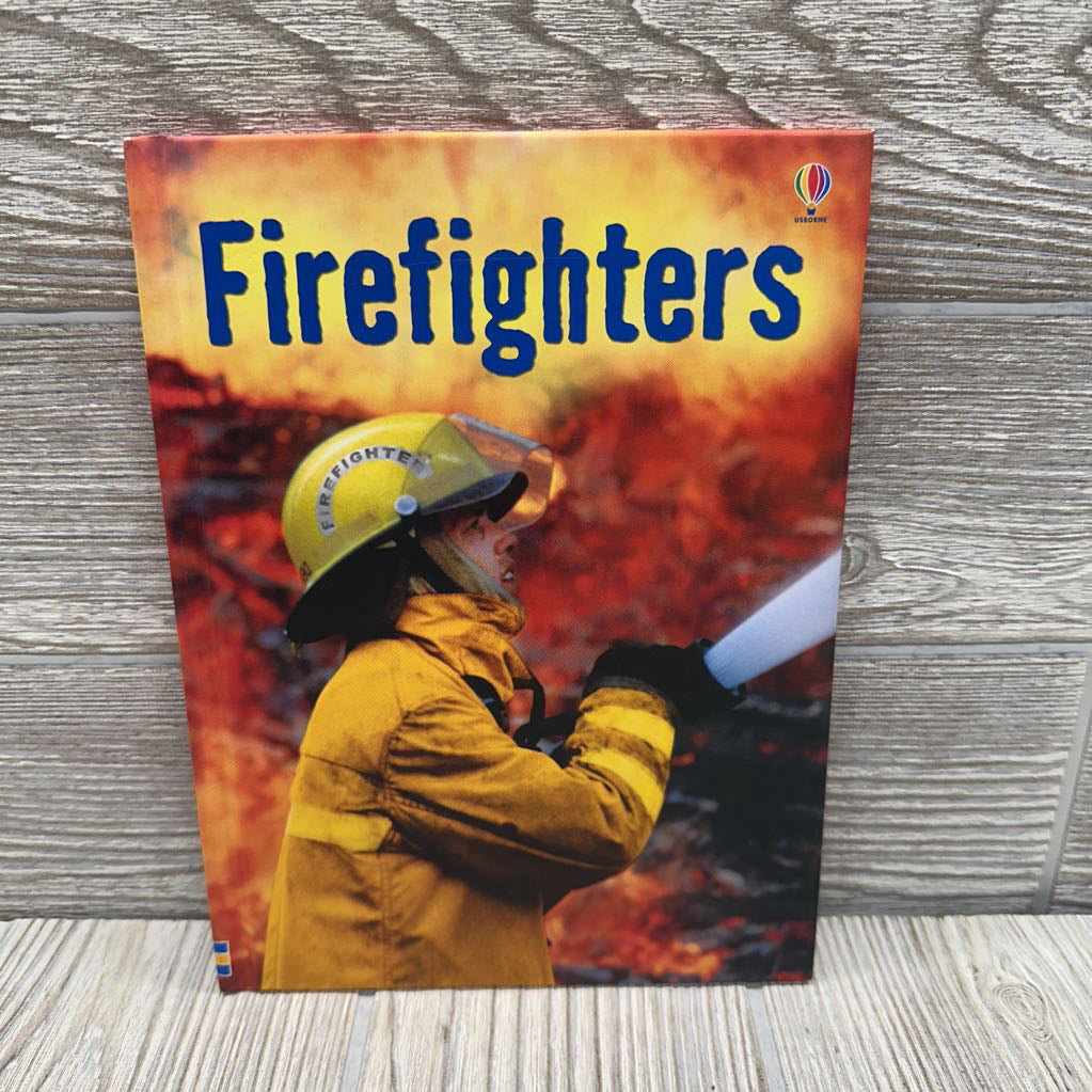 Usborne Beginners Firefighters Hardcover Book