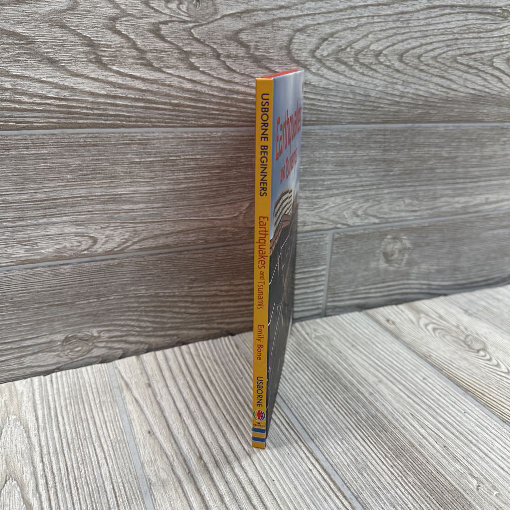 Usborne Beginners Earthquakes & Tsunamis Hardcover Book
