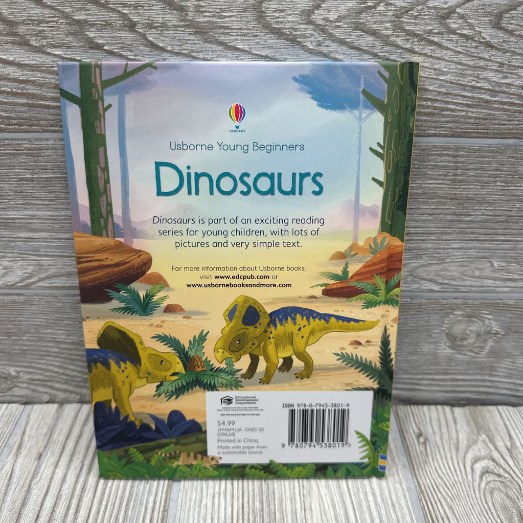 Usborne Beginners Dinosaurs Hardcover Book