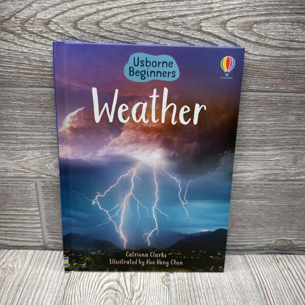 Usborne Beginners Weather Hardcover Book