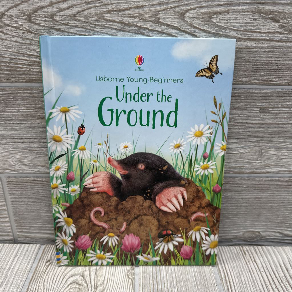Usborne Beginners Under Ground Hardcover Book