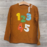 NEW LS Shirt 123 Monsters 4t