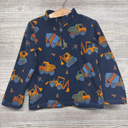 1/4 Zip Fleece Pullover Construction Trucks 4t