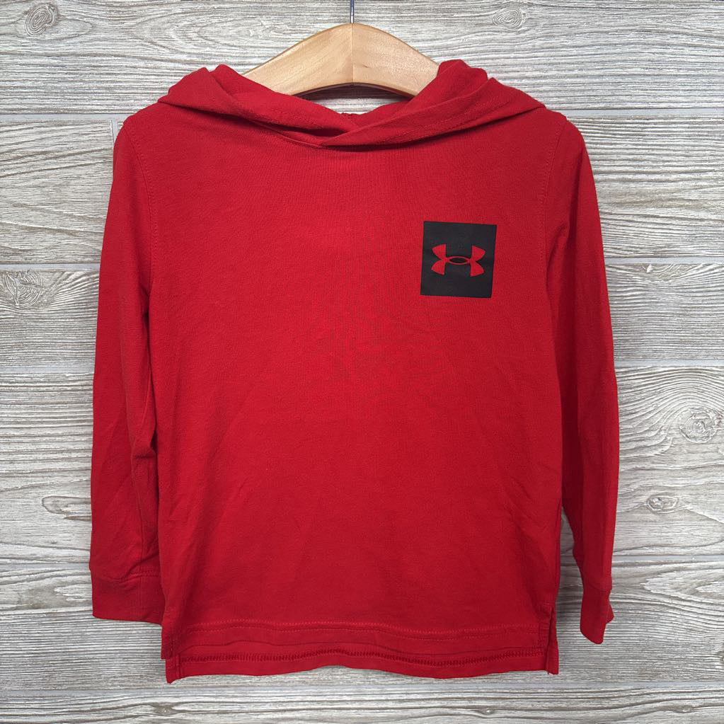 LS Shirt W/ Hood & Logo 4t