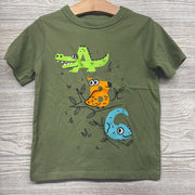 LS Shirt Alphabet Animals 4t