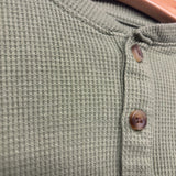 Waffle Knit Henley Shirt 2t