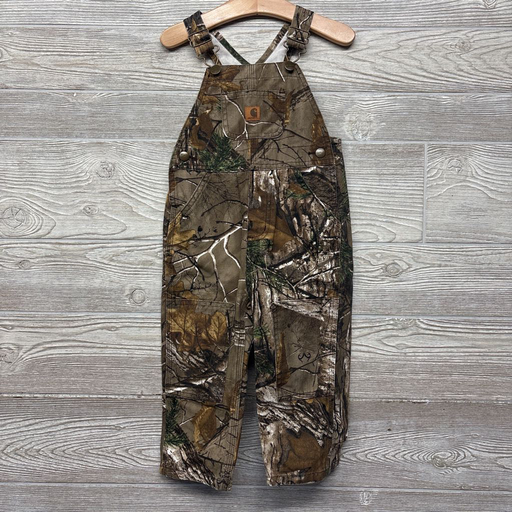 Camo Overalls 2t