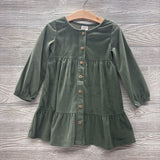 Corduroy Button Dress 3t