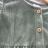 Corduroy Button Dress 3t