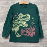 LS Shirt Dinosaur W/ Santa Hat 5
