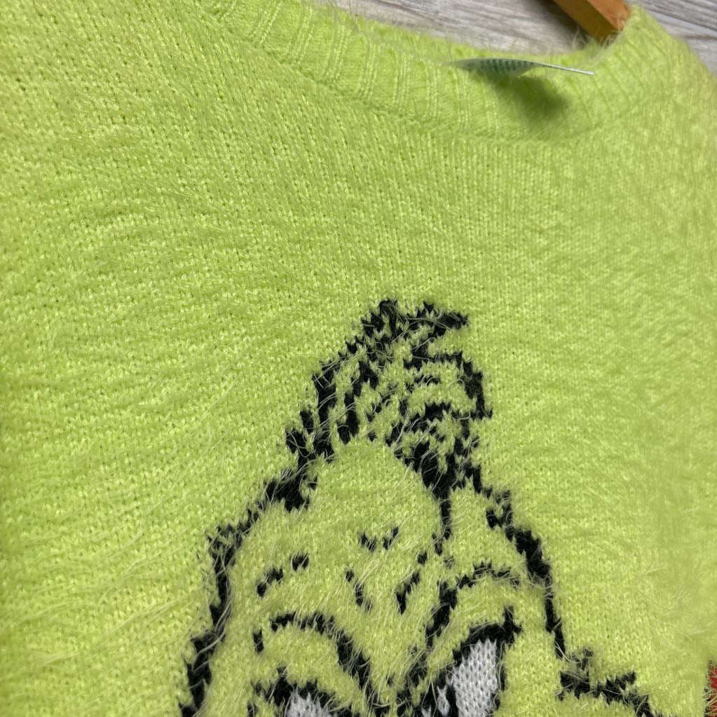Grinch Sweater Fuzzy 12-14