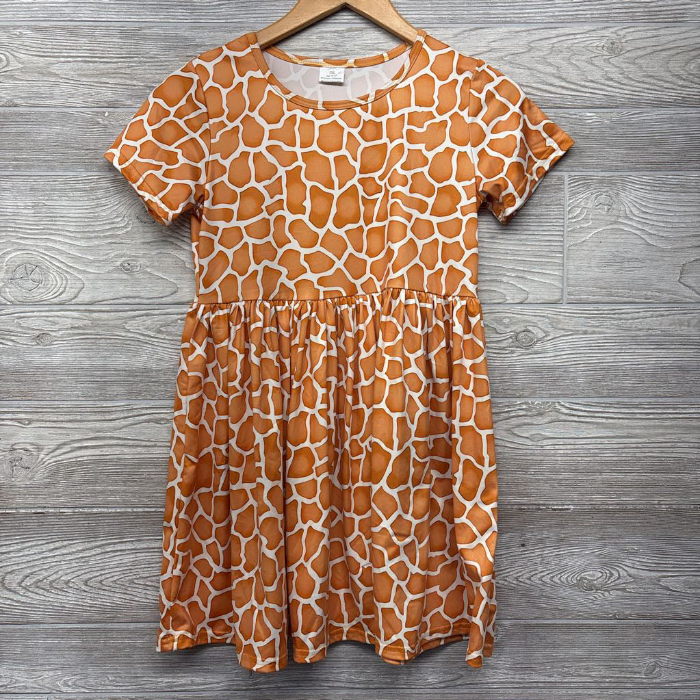 Dress Giraffe Printe 10-12