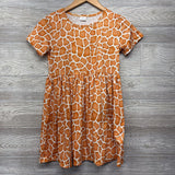 Dress Giraffe Printe 10-12