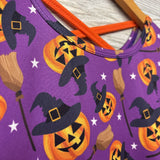 LS Dress Tulle Tutu Pumpkins 10-12