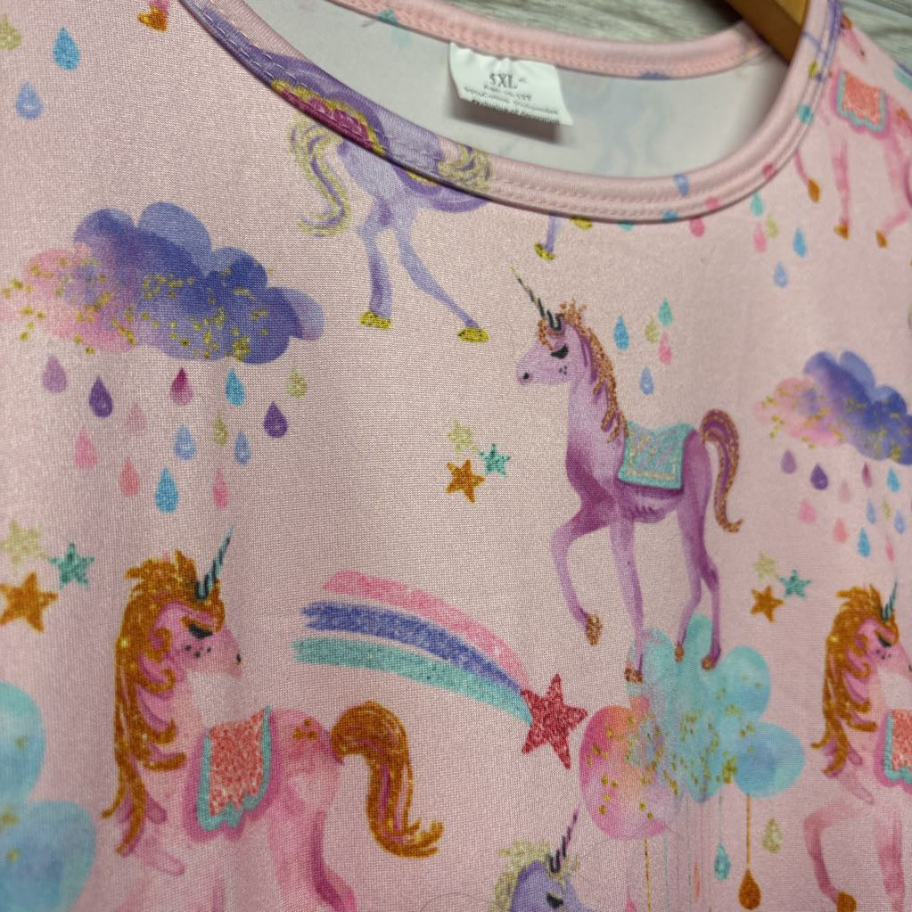 LS Dress Unicorns 10-12