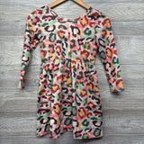LS Dress Animal Print 8-9