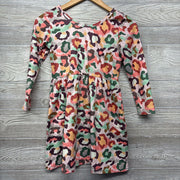 LS Dress Animal Print 8-9