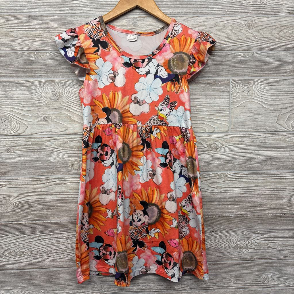 Flutter Sleeve Dress Minnie & Daisy 10-12