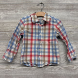 Button Up Gingham Shirt 3t