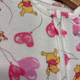 Bamboo Sleeper Hearts Winnie The Pooh & Tigger 0-3M