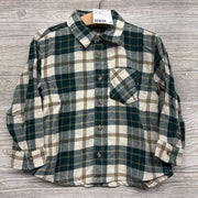 NEW Button Up Plaid Shirt 3t