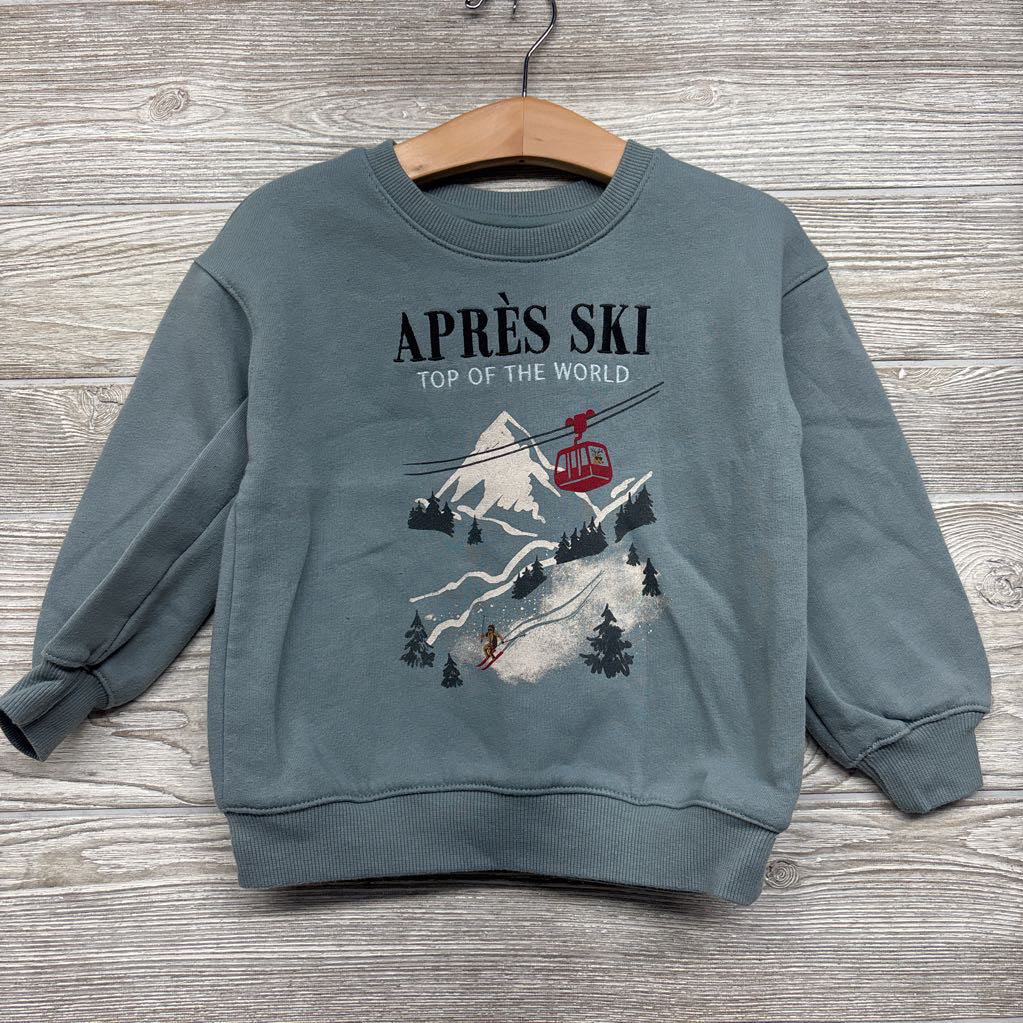 Crewneck Apres Ski Top Of The World 3t