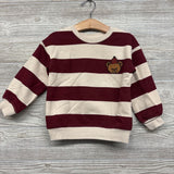Crewneck Stripes Bear 3t