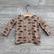 NEW Bamboo LS Shirt Touch Down Football 0-3m
