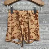 NEW Bamboo 2 Pc Dress & Short Set Wanted Western 2t