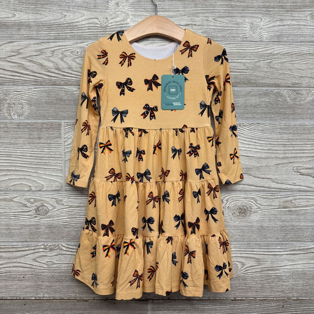 NEW Bamboo Tiered Dress Bows 3t