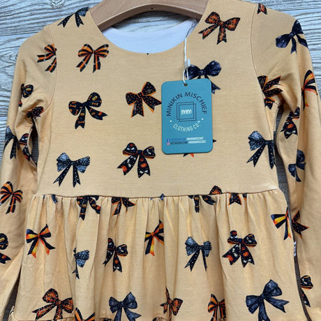 NEW Bamboo Tiered Dress Bows 3t