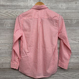 Gingham Button Up Shirt 12-14