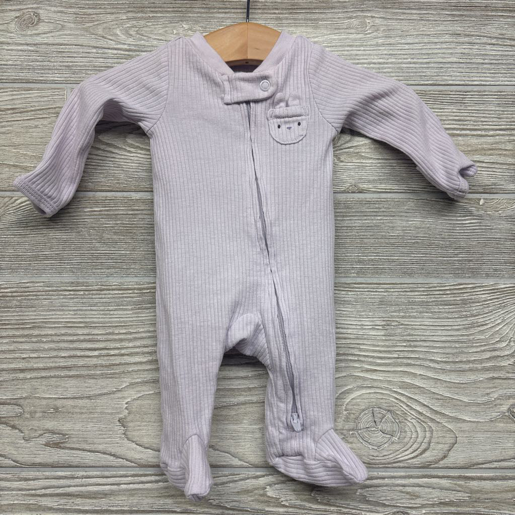 Ribbed Sleeper Bunny Pocket Preemie