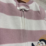 Blanket Sleeper Stripes Penguin 3M