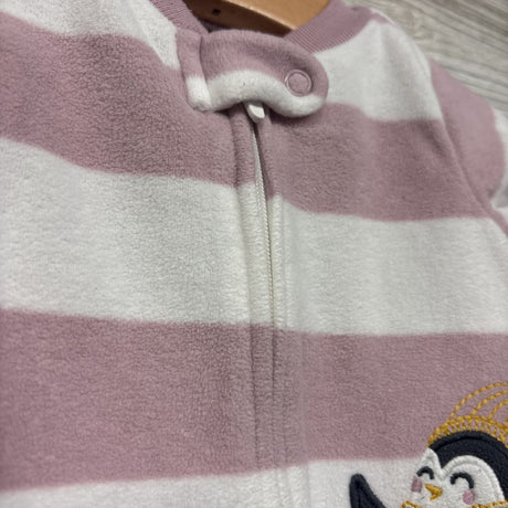 Blanket Sleeper Stripes Penguin 3M