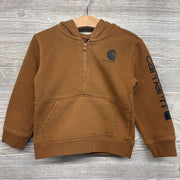 1/4 Zip Pullover W/ Hood Kangaroo Pocket 3T