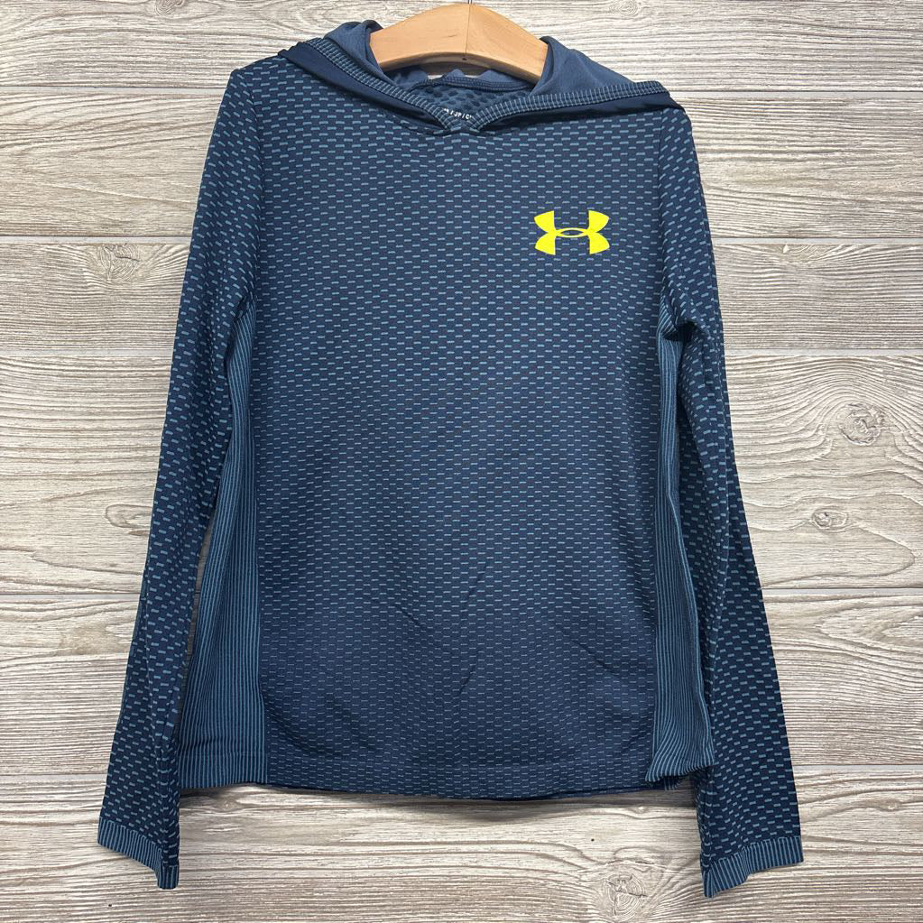 LS Active Heatgear Shirt W/ Hood Dashes 8