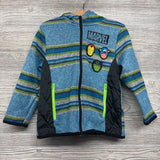 Full Zip Jacket Stripes Supderheroes 4T