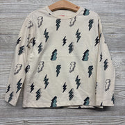 LS Shirt Checker Lightning Bolts 5T