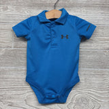 Active Henley Polo Bodysuit UA 0-3M